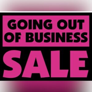 Our Business is closing!! ENTIRE CLOSET ON SALE!!